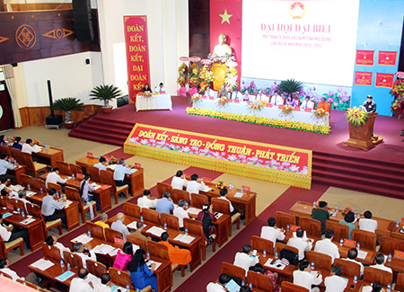 Đại hội đại biểu MTTQ Việt Nam tỉnh lần thứ IX, nhiệm kỳ 2019-2024 thành công tốt đẹp