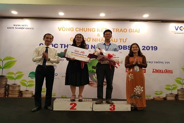 Hội viên Hiệp hội DN tỉnh Hậu Giang đạt giải II cuộc thi Khởi Nghiệp ĐBSCL